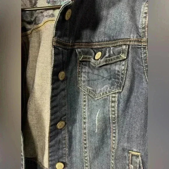 Aeropostale Cropped Jean Jacket – XL - Picture 2 of 7